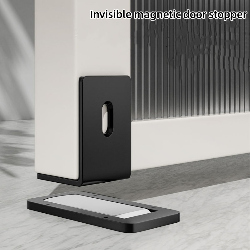 Magnetic Catch Door - New Invisible Magnetic Door Stopper Aluminum