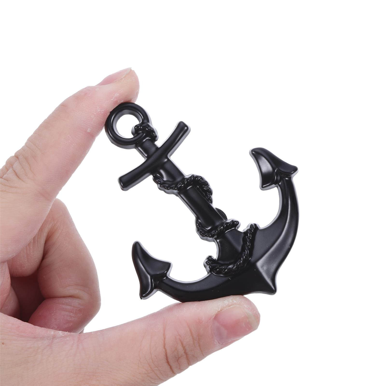 Furniture Hardware Black - 4Pcs Black Vintage Drawer Pulls Nautical