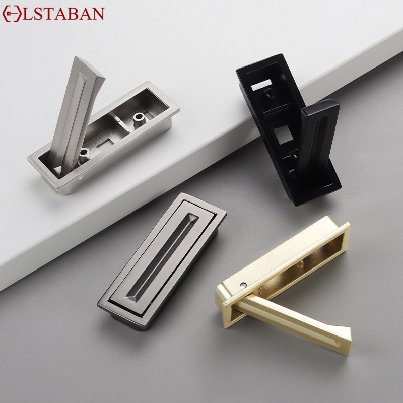 Japanese Furniture Hardware - Japanese Style Tatami Cabinet Handle Zinc