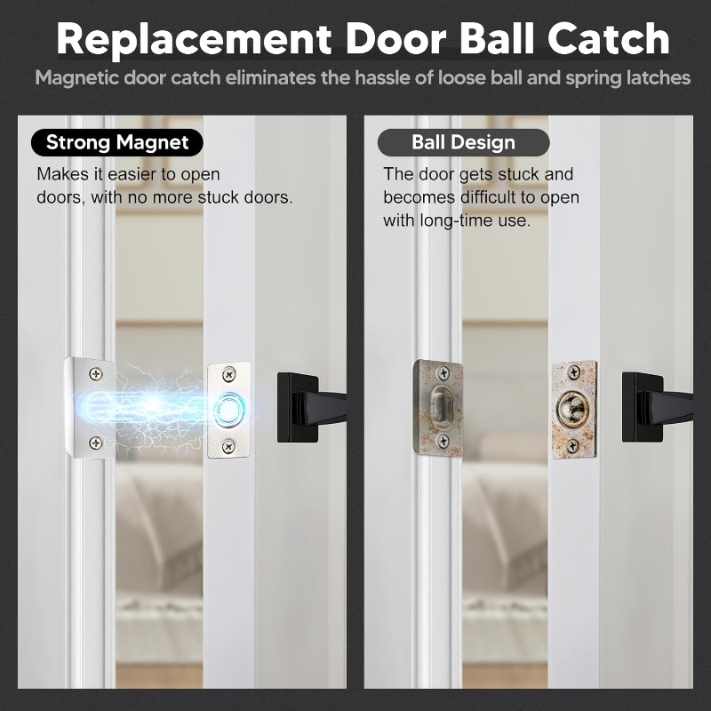 2PCS Invisible Magnetic Door C - Magnetic Catch Door review and price