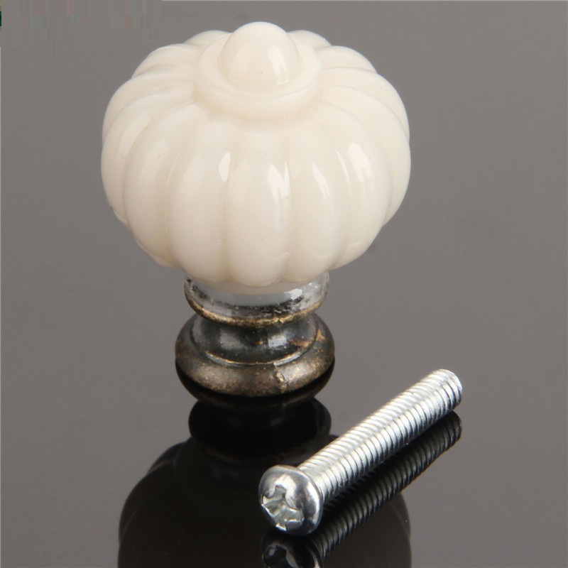 1Pc Acrylic Ivory White Pumpki - Furniture Hardware Jig review and price
