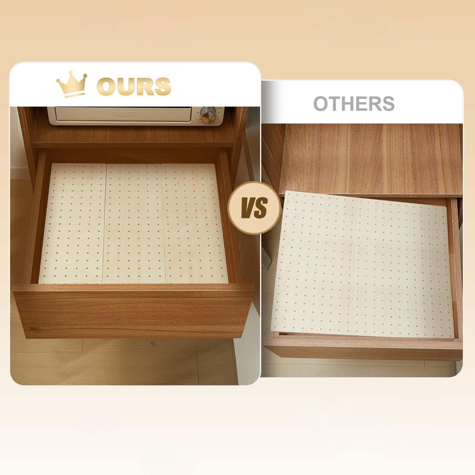 Wood Color Pegboard Drawer Ins - Drawer Organizer Peg review and price