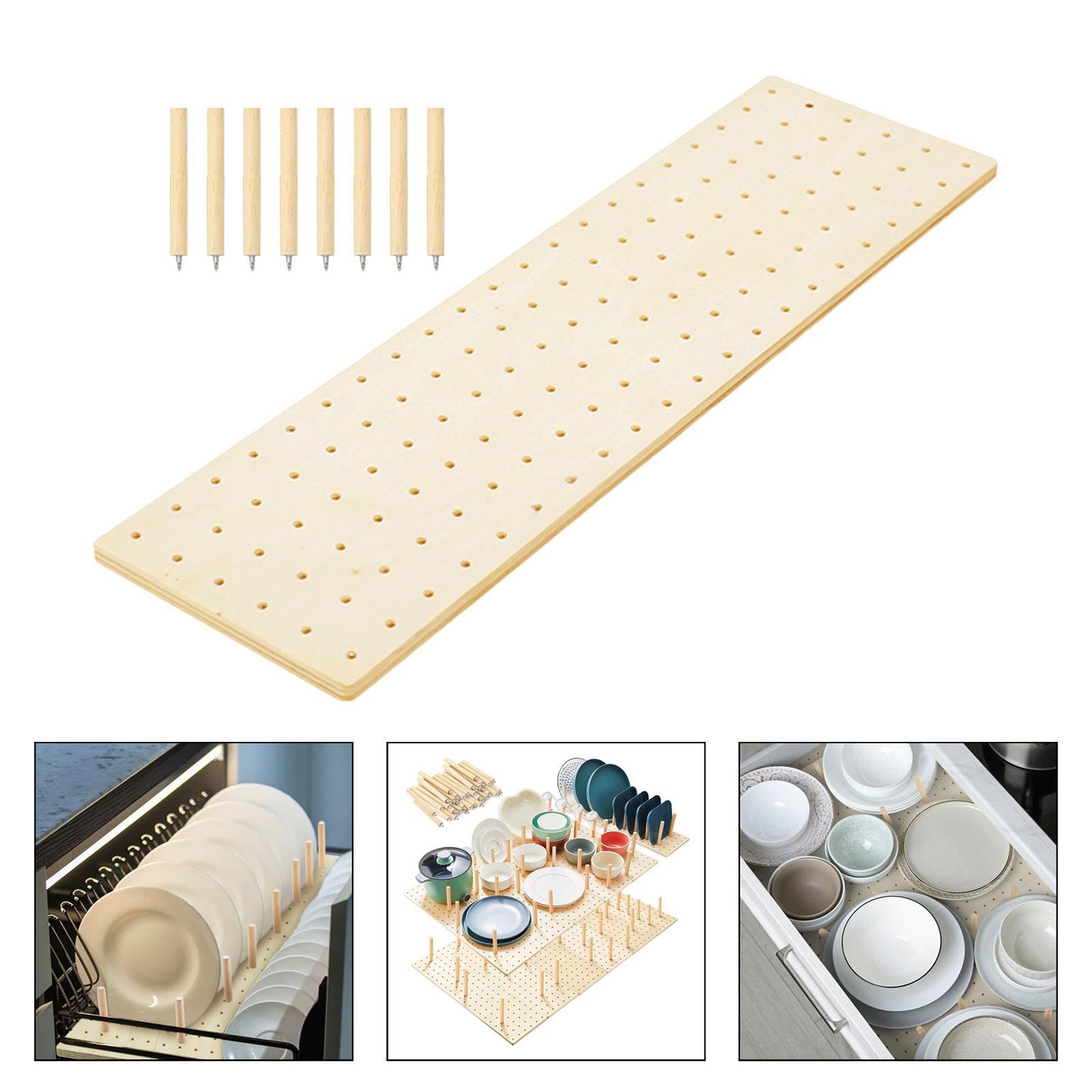 Wood Color Pegboard Drawer Ins - Drawer Organizer Peg review and price