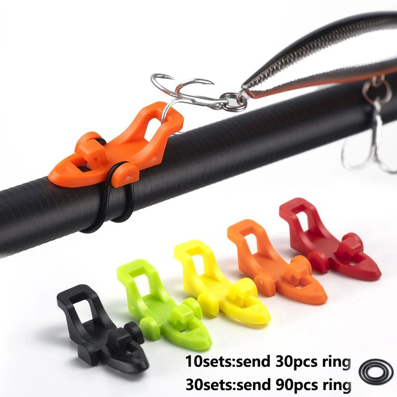 1-10pcs Fishing Rod Pole Hook  - Furniture Hardware Jig review and price
