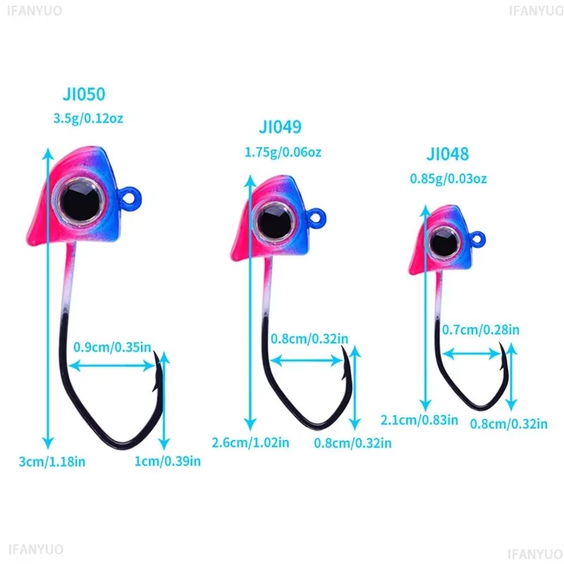 5PCS Big Eyes Jig Head Fishing - Furniture Hardware Jig review and price