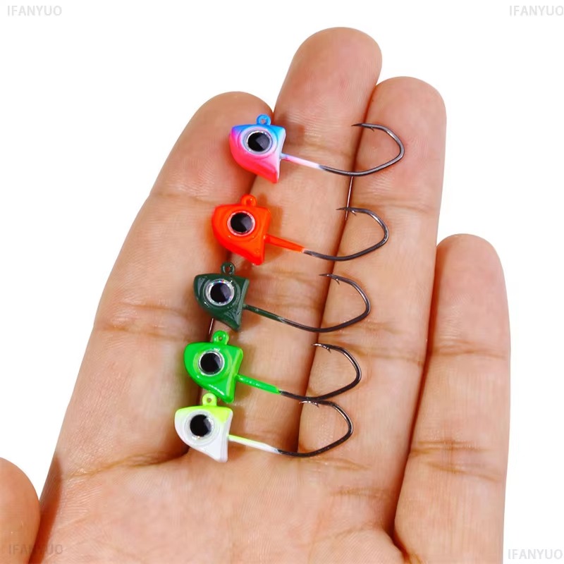 5PCS Big Eyes Jig Head Fishing - Furniture Hardware Jig review and price