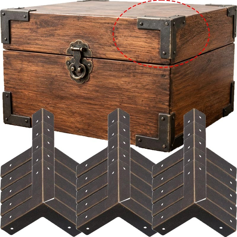 4/16set Antique Bronze Corner  - Furniture Hardware Covers review and price