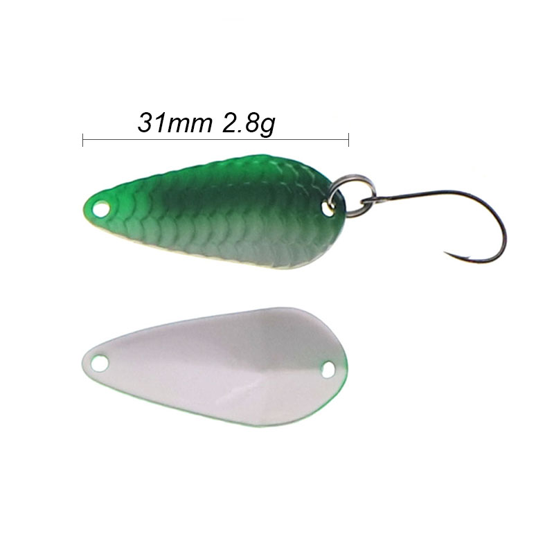 Fishing Trout Spoon Single Hoo - Furniture Hardware Jig review and price