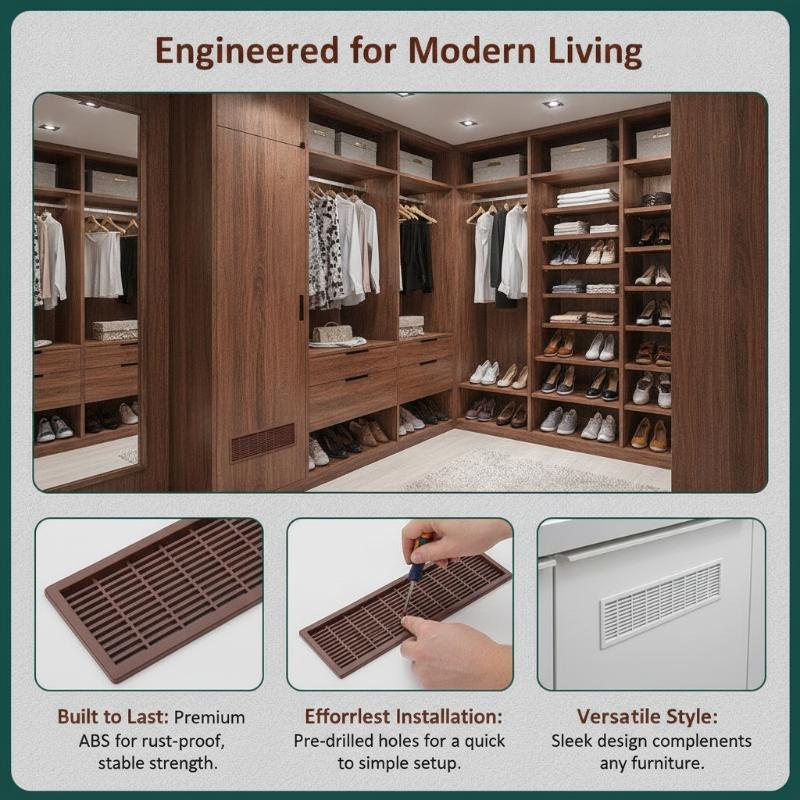 Cabinet Wardrobe Air Vent Gril - Furniture Hardware Covers review and price