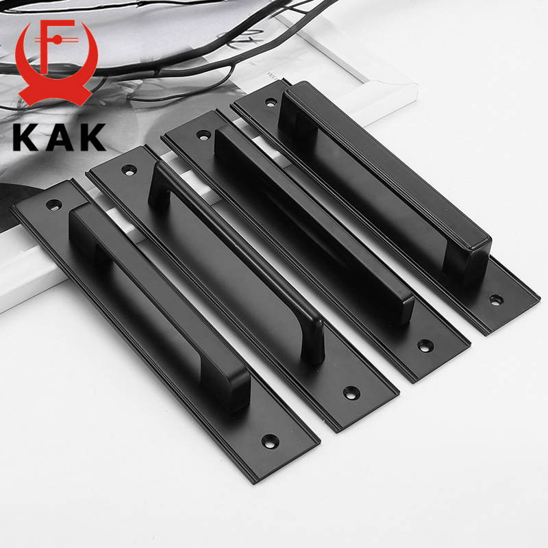 KAK Aluminium Alloy Black Door - Furniture Hardware Black review and price