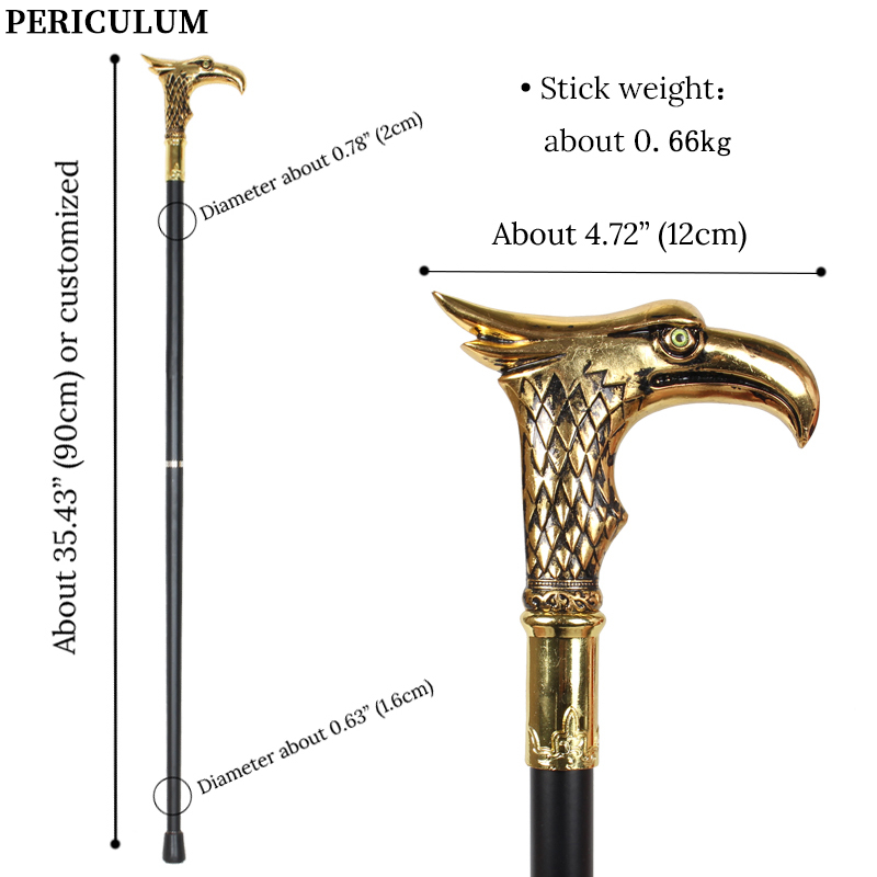 Shiny Gold Eagle Head Walking  - Zinc Furniture Hardware review and price