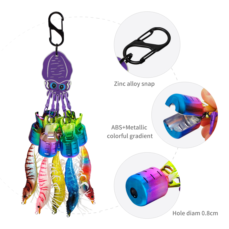 Electroplating Squid Jig Bait  - Furniture Hardware Jig review and price