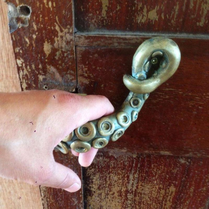 Vintage Octopus Door Knob Outd - Drawer Organizer Peg review and price
