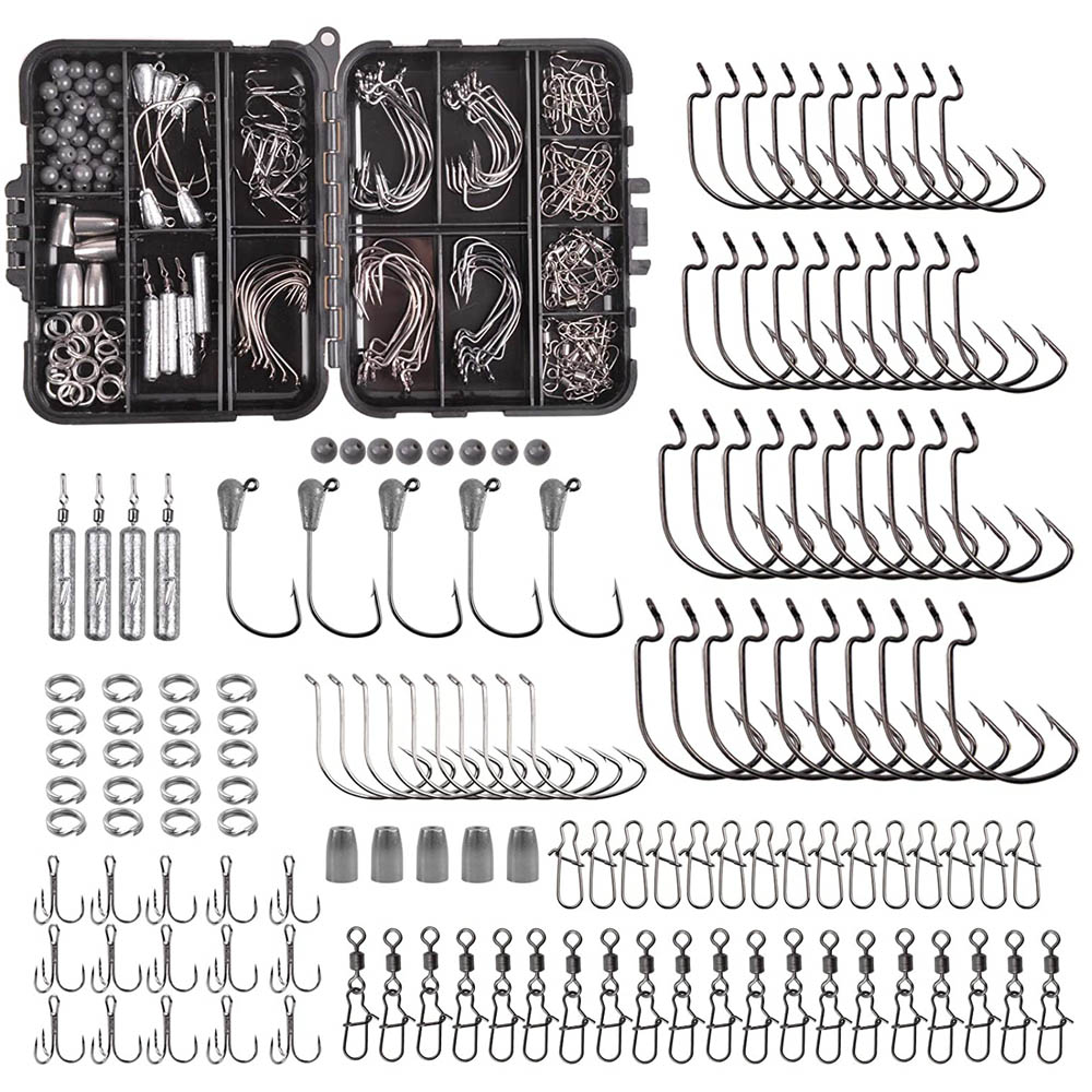 166PCS Fishing tackle box Incl - Furniture Hardware Jig review and price