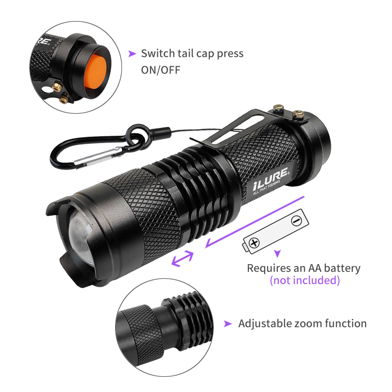 Mini UV Flashlight 395nm Ultra - Furniture Hardware Jig review and price