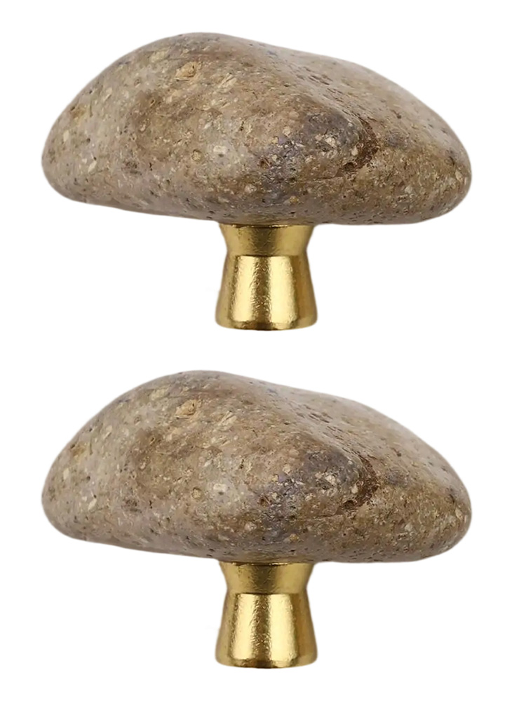 2 Pcs Unique Creative Natural  - Unique Furniture Hardware Pulls review and price