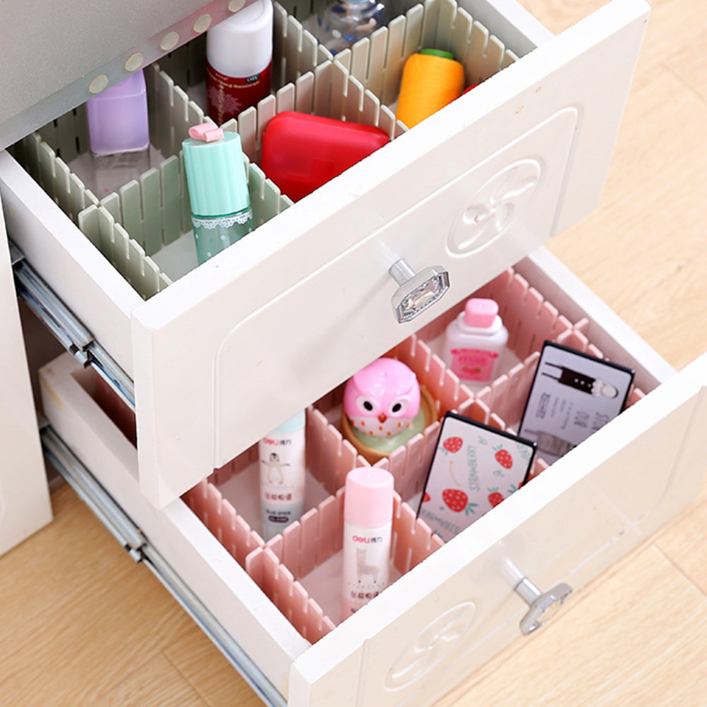 8Pcs Adjustable Drawer Organiz - Drawer Organizer Peg review and price