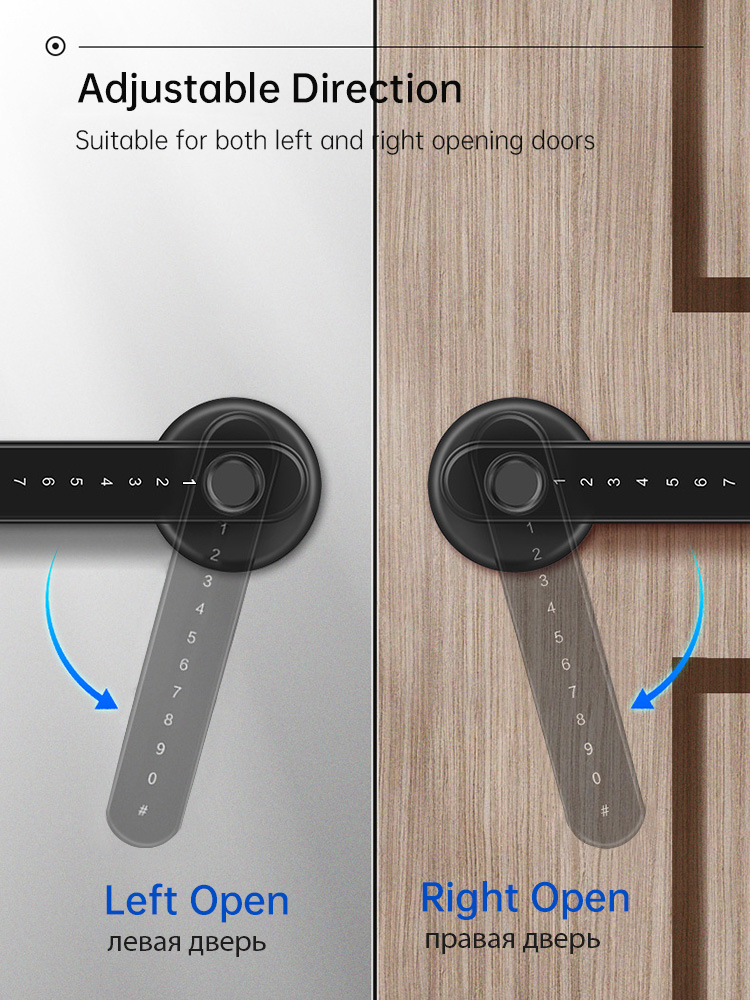 KAK Smart Fingerprint Door Loc - Zinc Furniture Hardware review and price