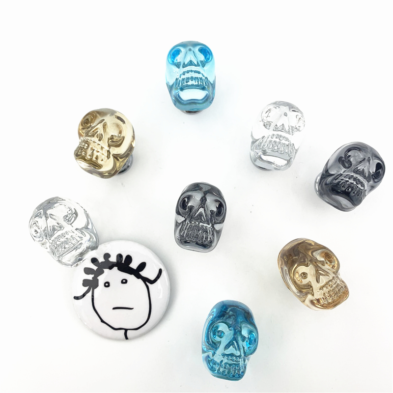 LCH  Clear Crystal Skull Shape - Unique Furniture Hardware Pulls review and price