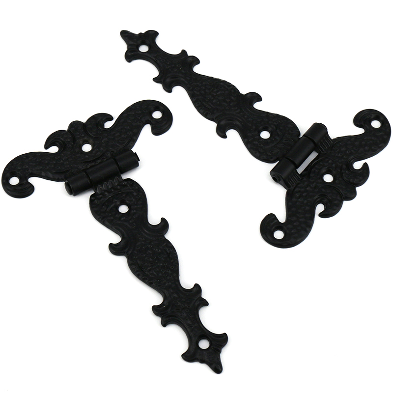 2 Pack Heavy-Duty Black Gate H - Furniture Hardware Black review and price