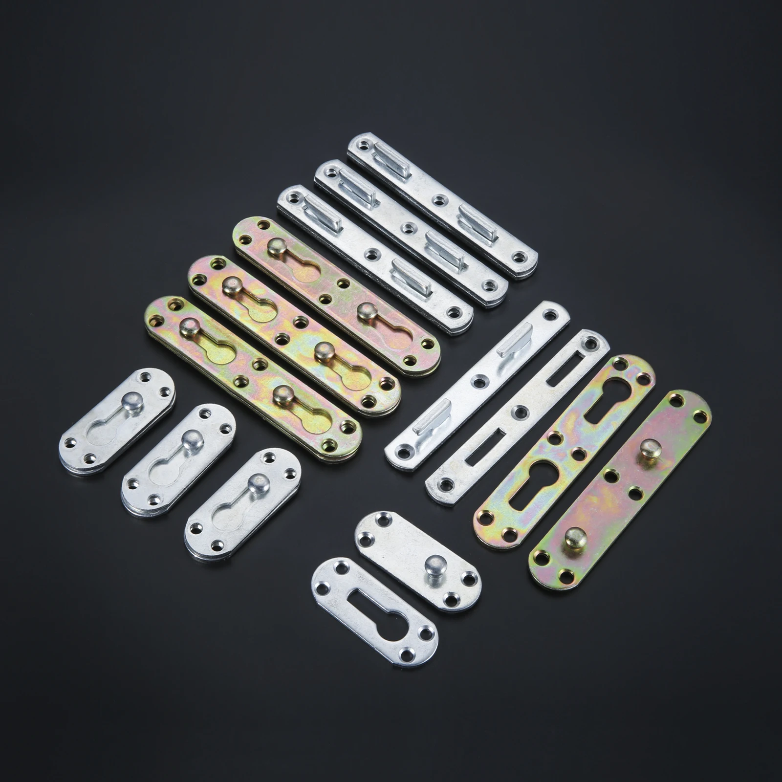 4 Sets Thickened Bed Hinge Fit - Furniture Joining Hardware review and price