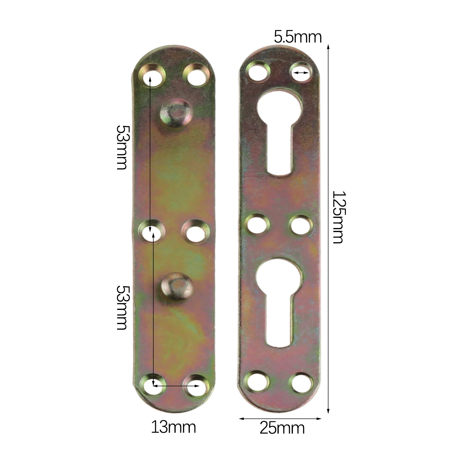 4 Sets Thickened Bed Hinge Fit - Furniture Joining Hardware review and price
