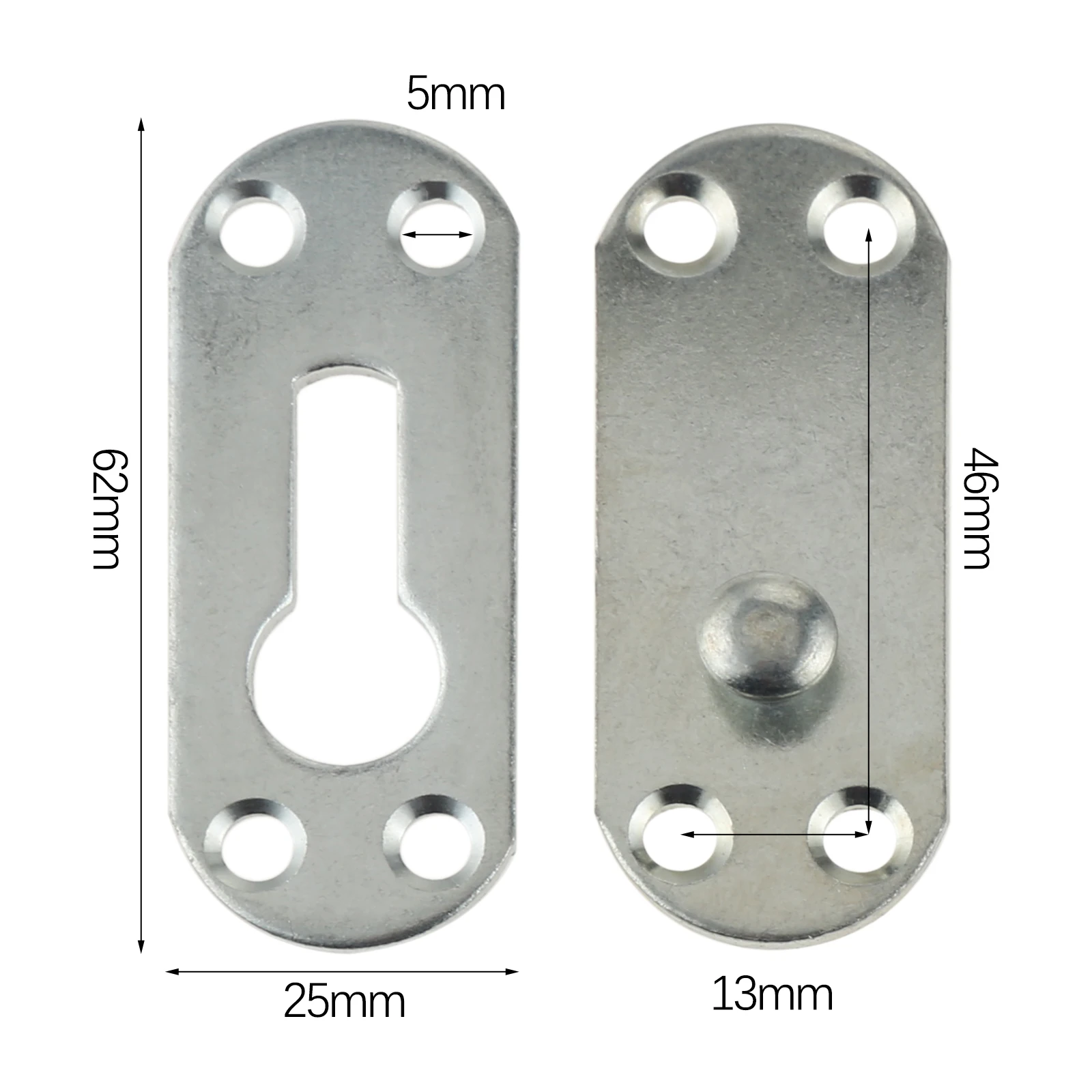 4 Sets Thickened Bed Hinge Fit - Furniture Joining Hardware review and price